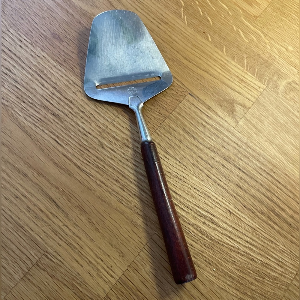 MCM KN Karlsson Nilsson Sweden Teak Handled Cheese Slicer Vintage
